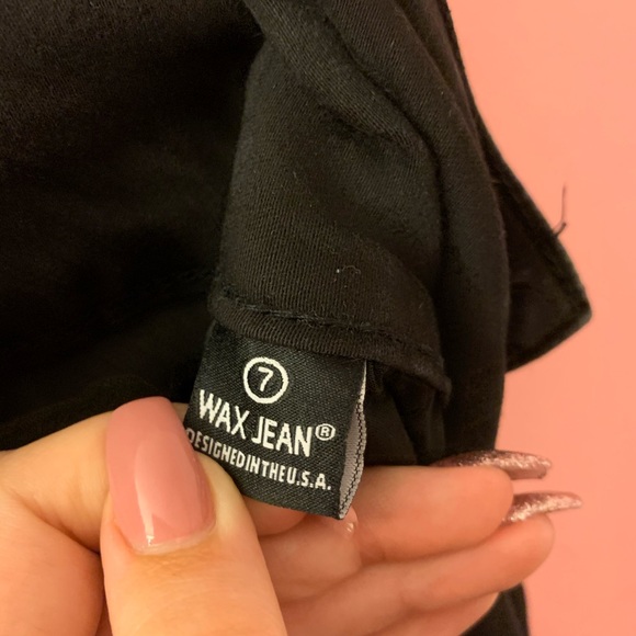 Black Wax Jean Skinny Jeans - Picture 2 of 3